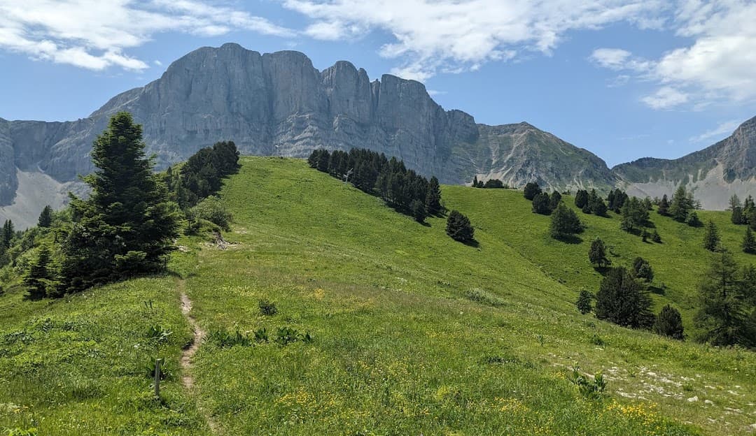 Charming chalet situated in the tranquil Gresse en Vercors area in Grenoble, France, nestled against the backdrop of a majestic mountain. A perfect retreat for nature lovers.