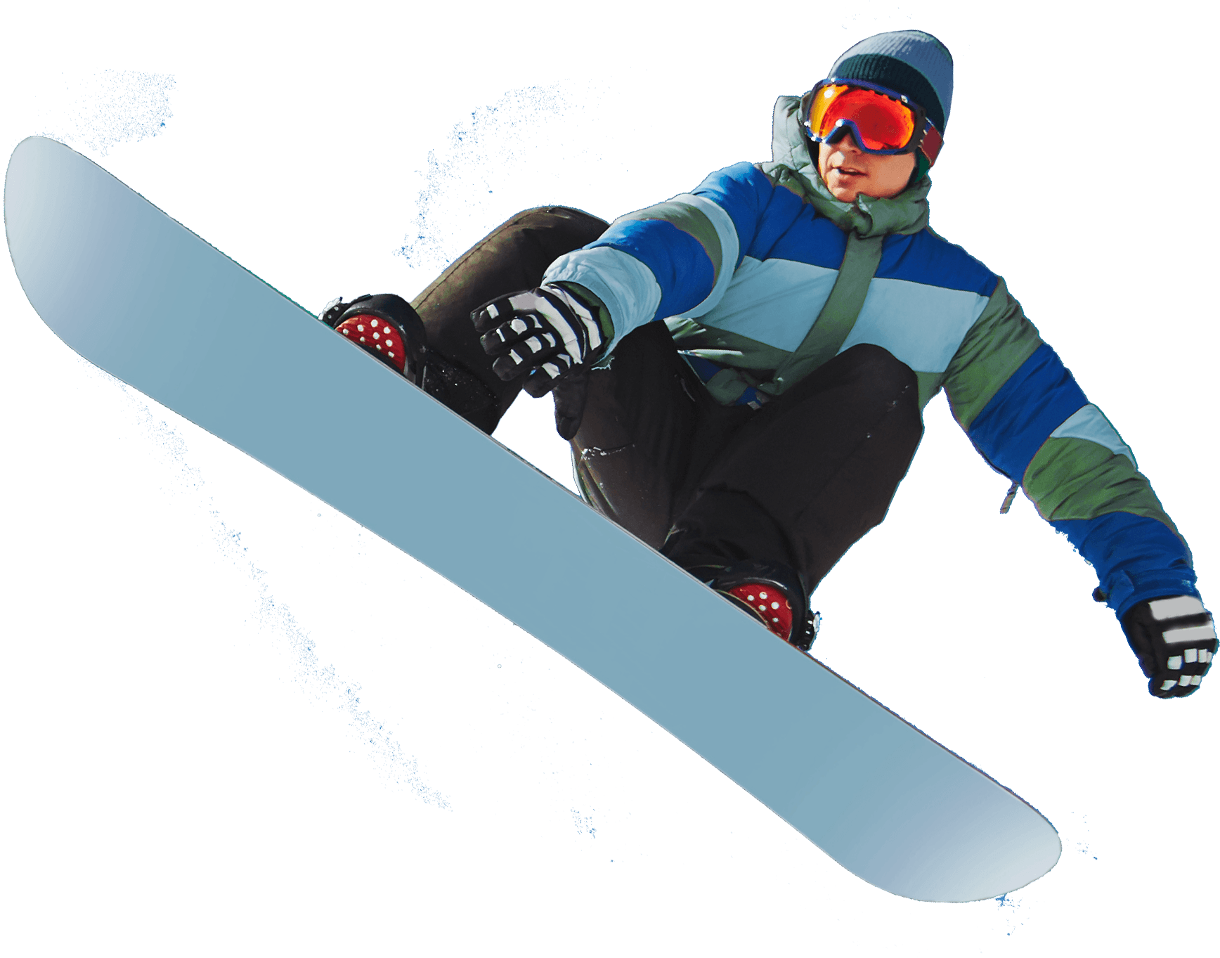 A snowboarder gliding down the slopes in Manzaneda Ourense Spain showcasing a blend of adventure and the stunning snow-covered landscape.