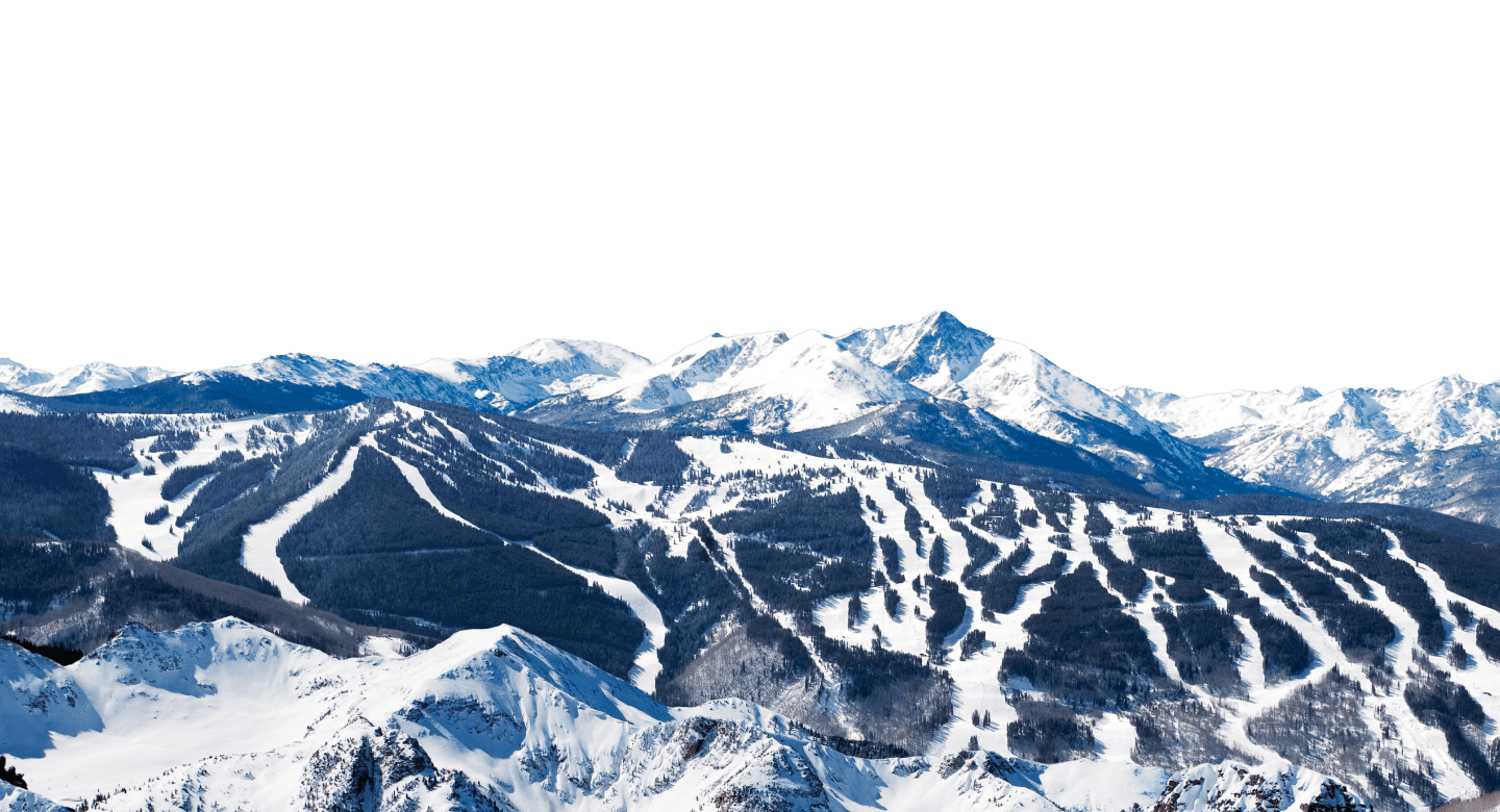 Hidden Valley - PA in USA - snow capped mountains png.