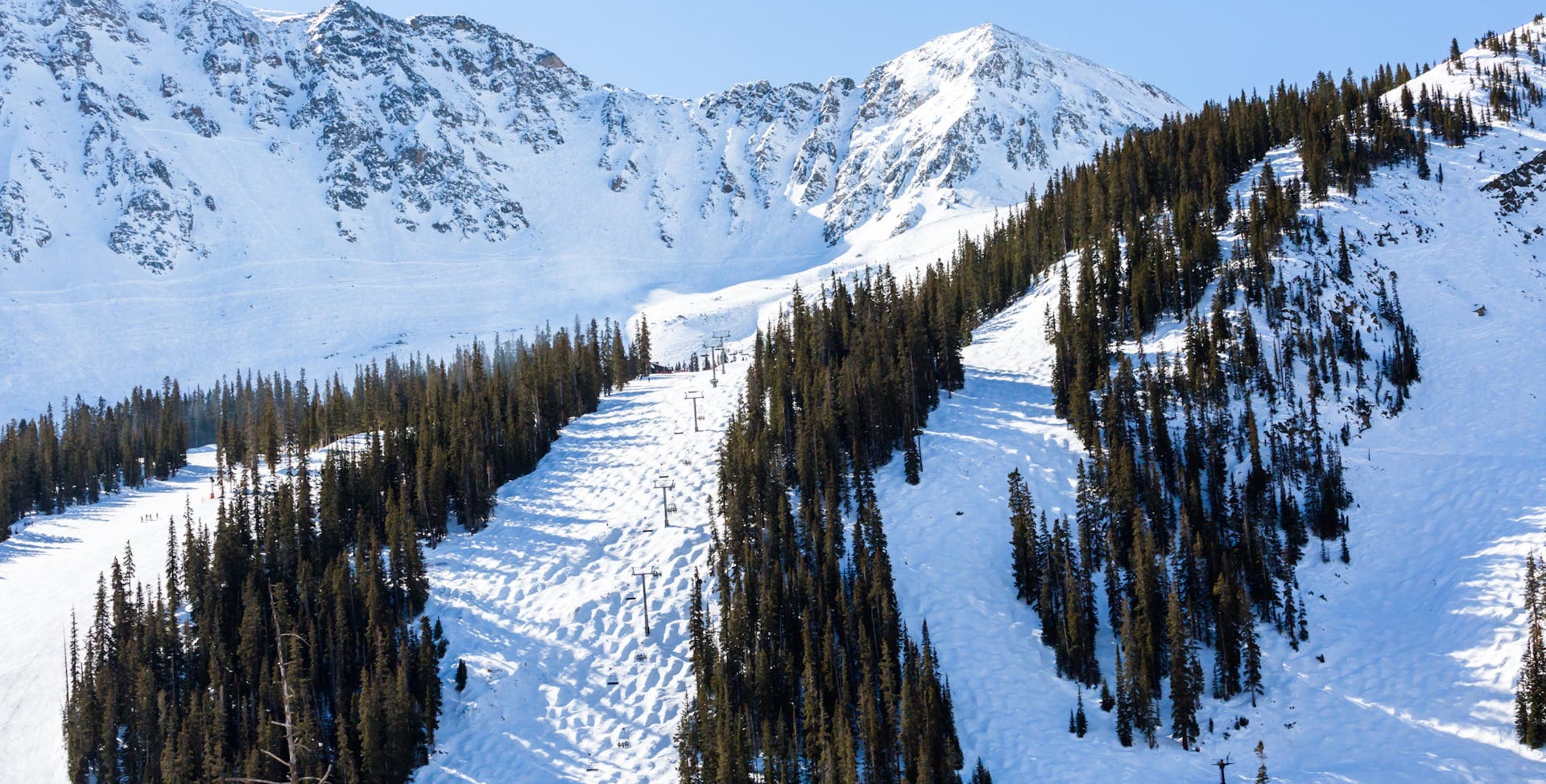 Loveland in USA - a snow covered mountain.
