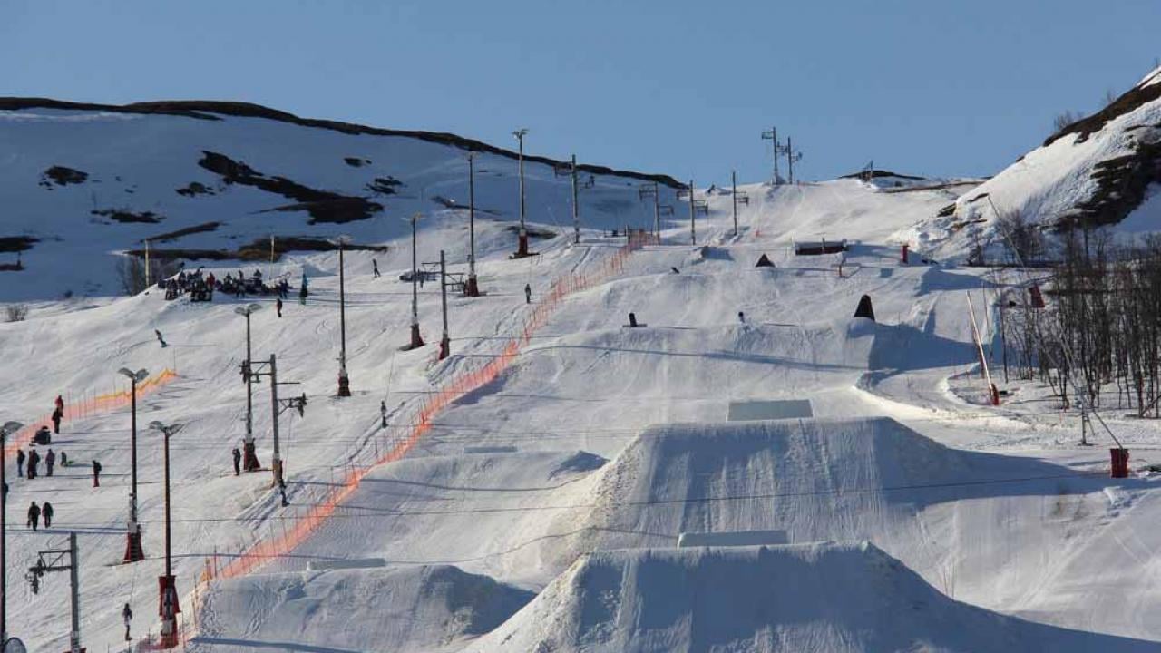Åmåls Skicenter resort background
